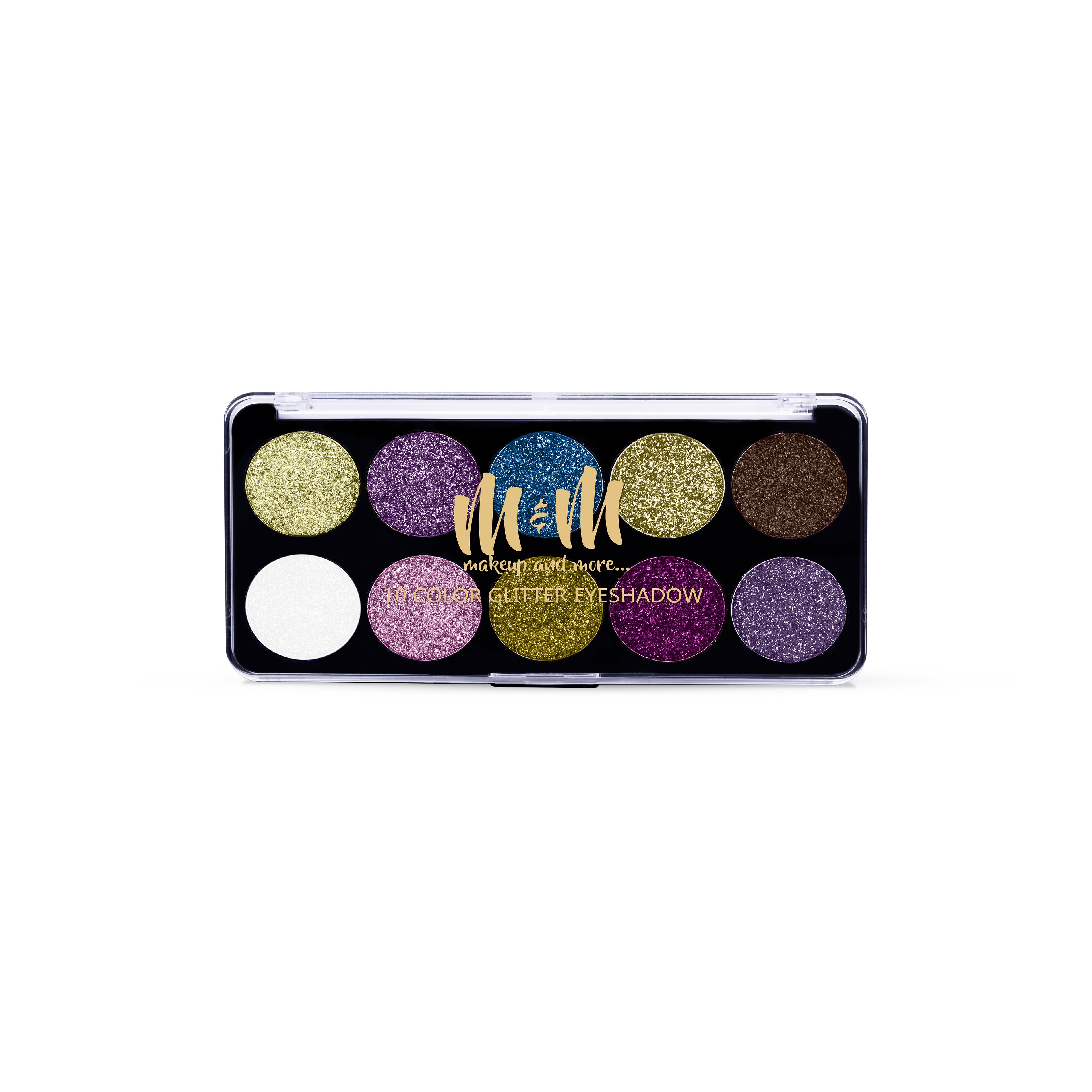 10 Color Glitter Eyeshadow