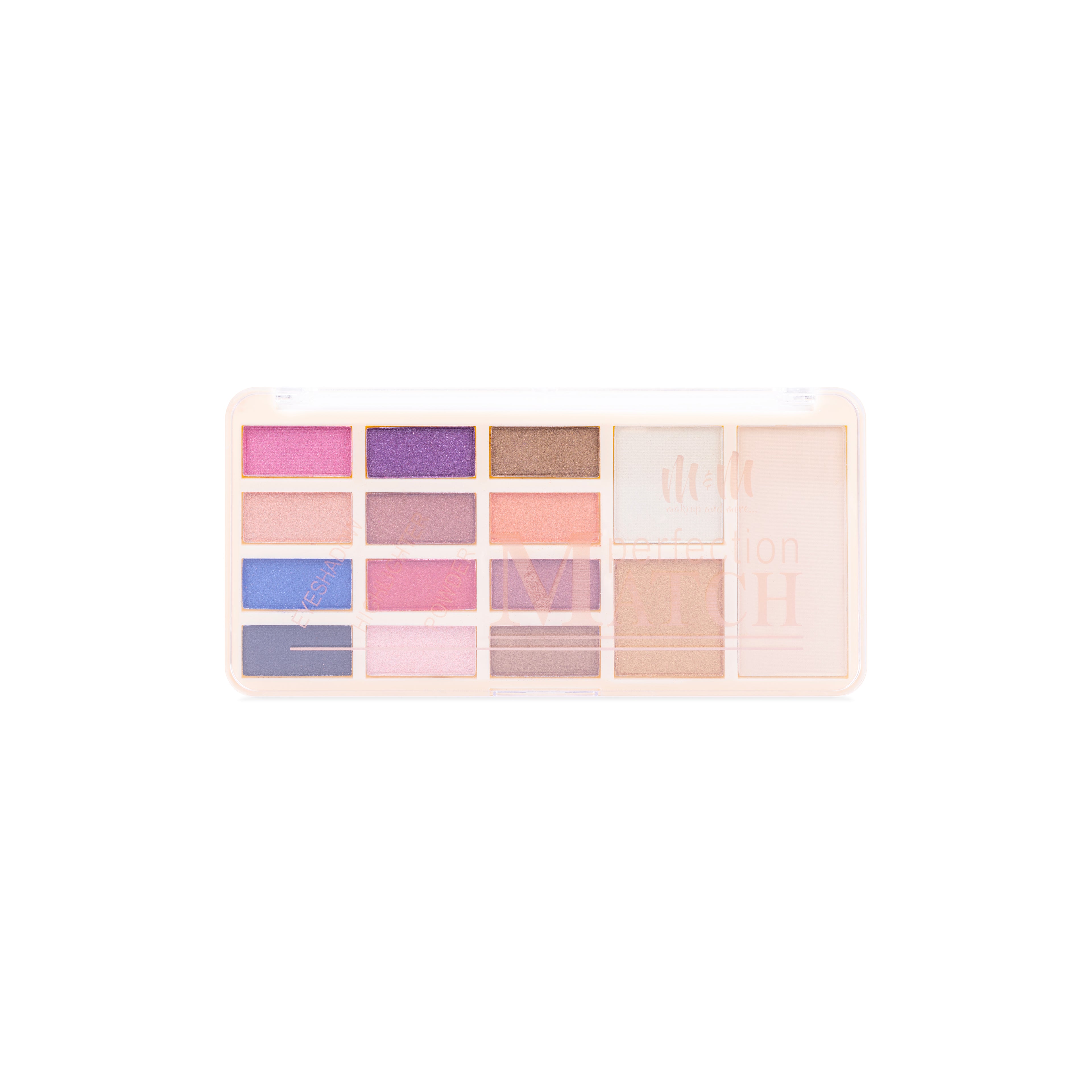 12 COLOR EYESHADOW + 2 COLOR + 1 COMPACT HIGHLIGHTER POWDER_2