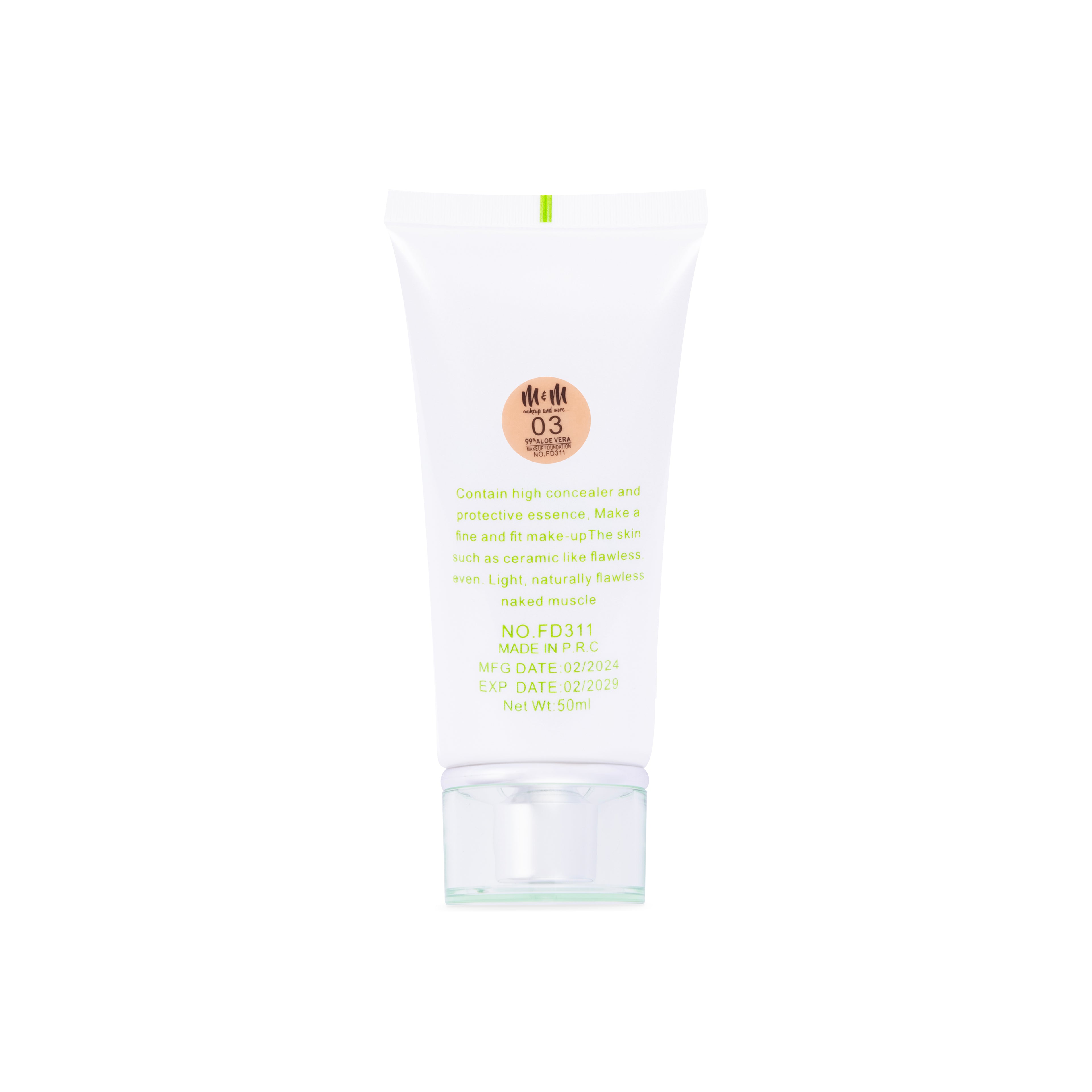 ALOE VERA MAKEUP FOUNDATION_4