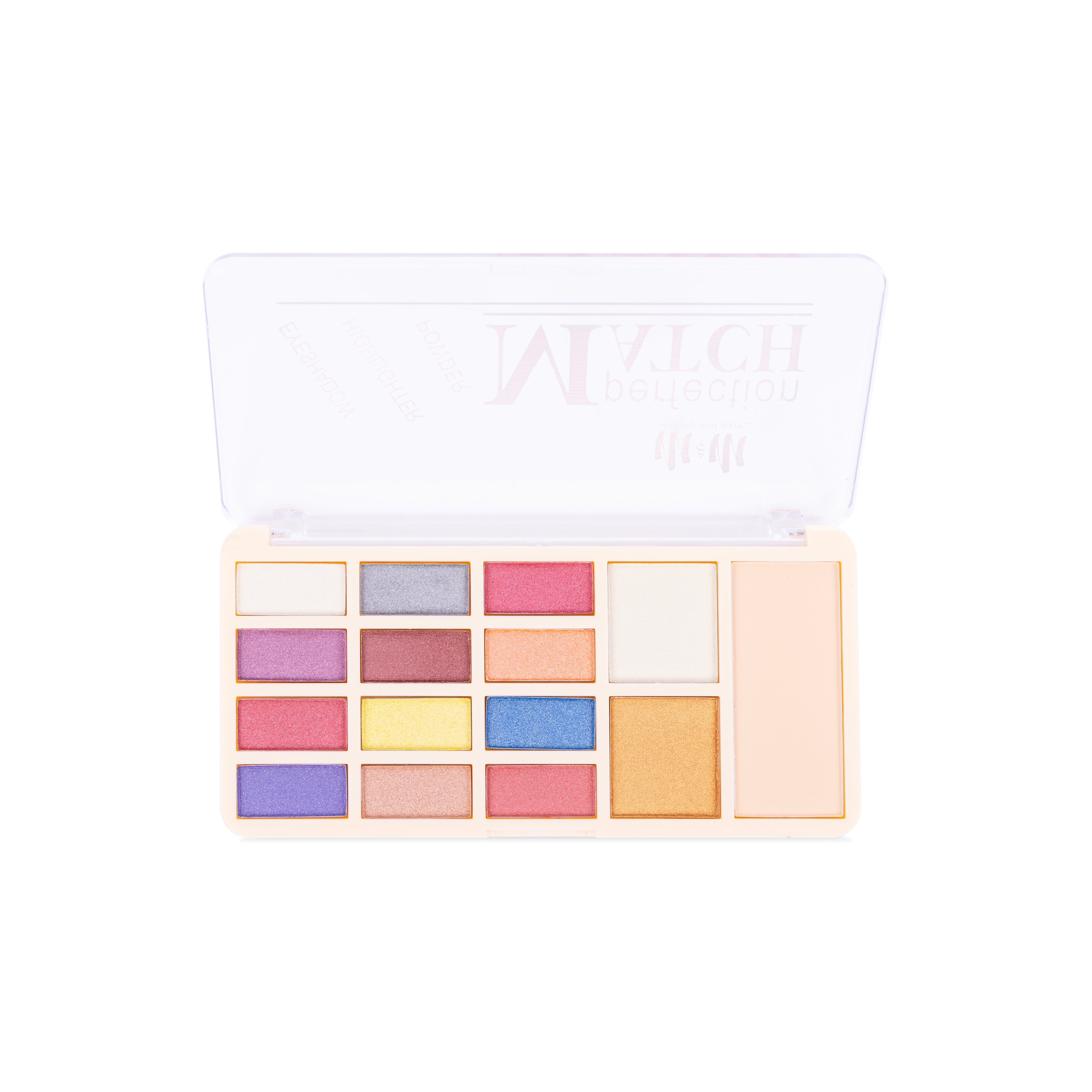 12 COLOR EYESHADOW + 2 COLOR + 1 COMPACT HIGHLIGHTER POWDER_2