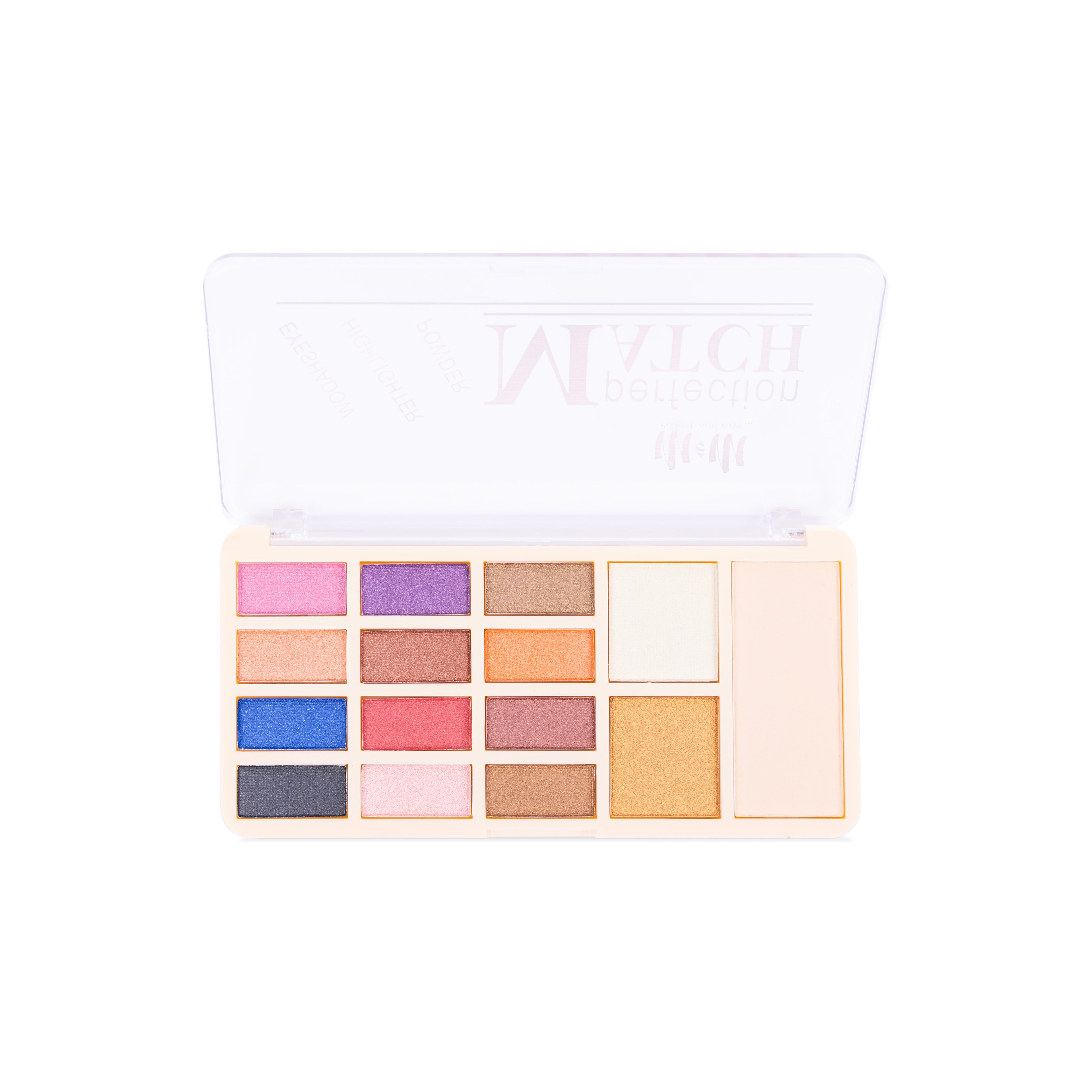 12 COLOR EYESHADOW + 2 COLOR + 1 COMPACT HIGHLIGHTER POWDER_2