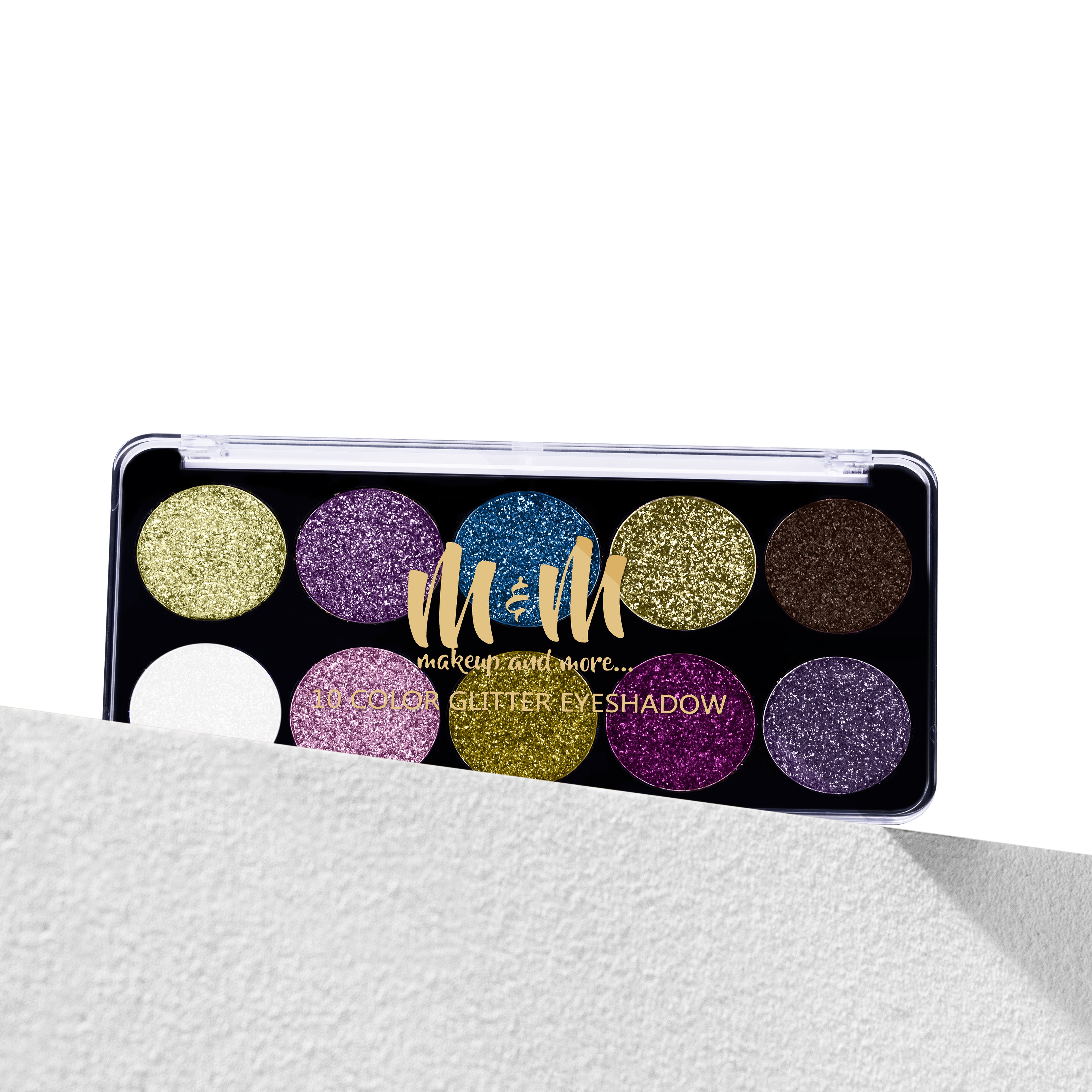 10 Color Glitter Eyeshadow