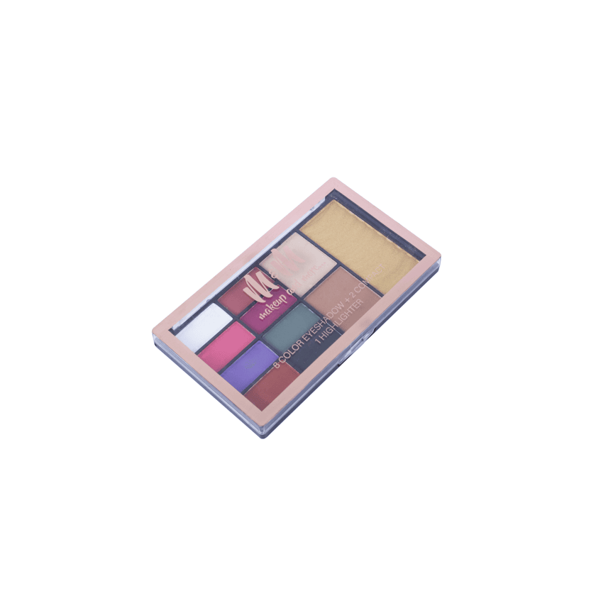 8 Color Eyeshadow + 2 Compact