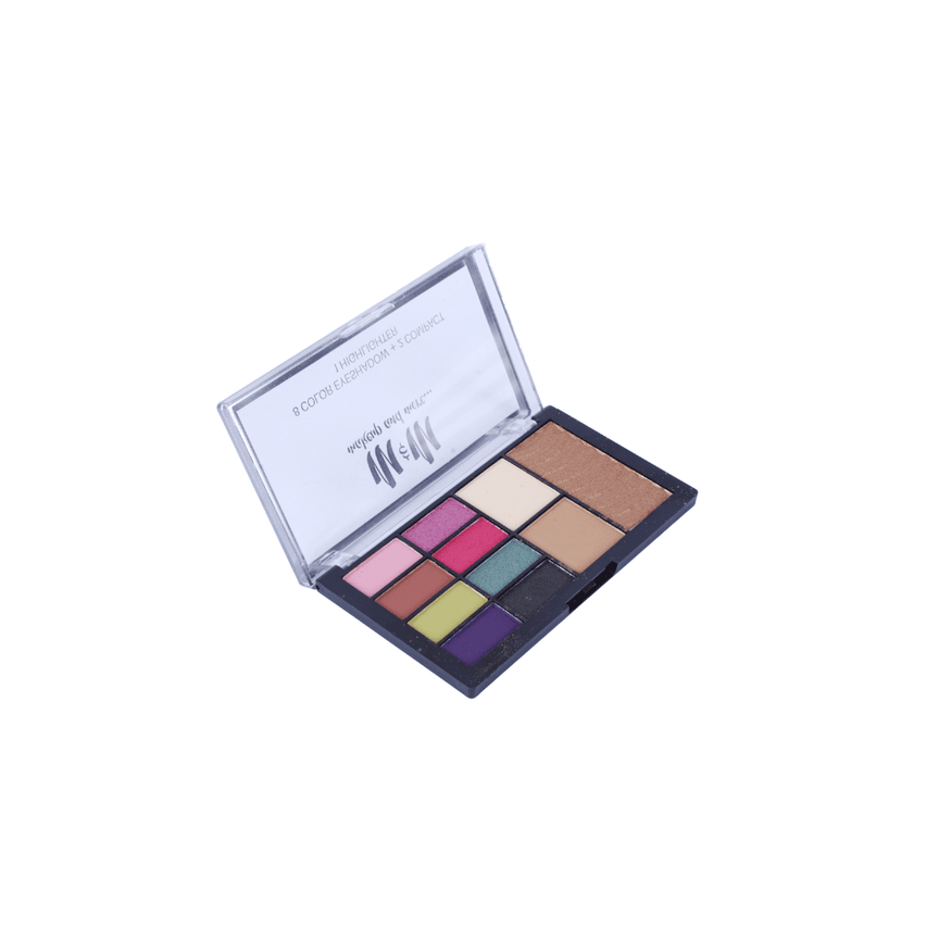 8 Color Eyeshadow + 2 Compact
