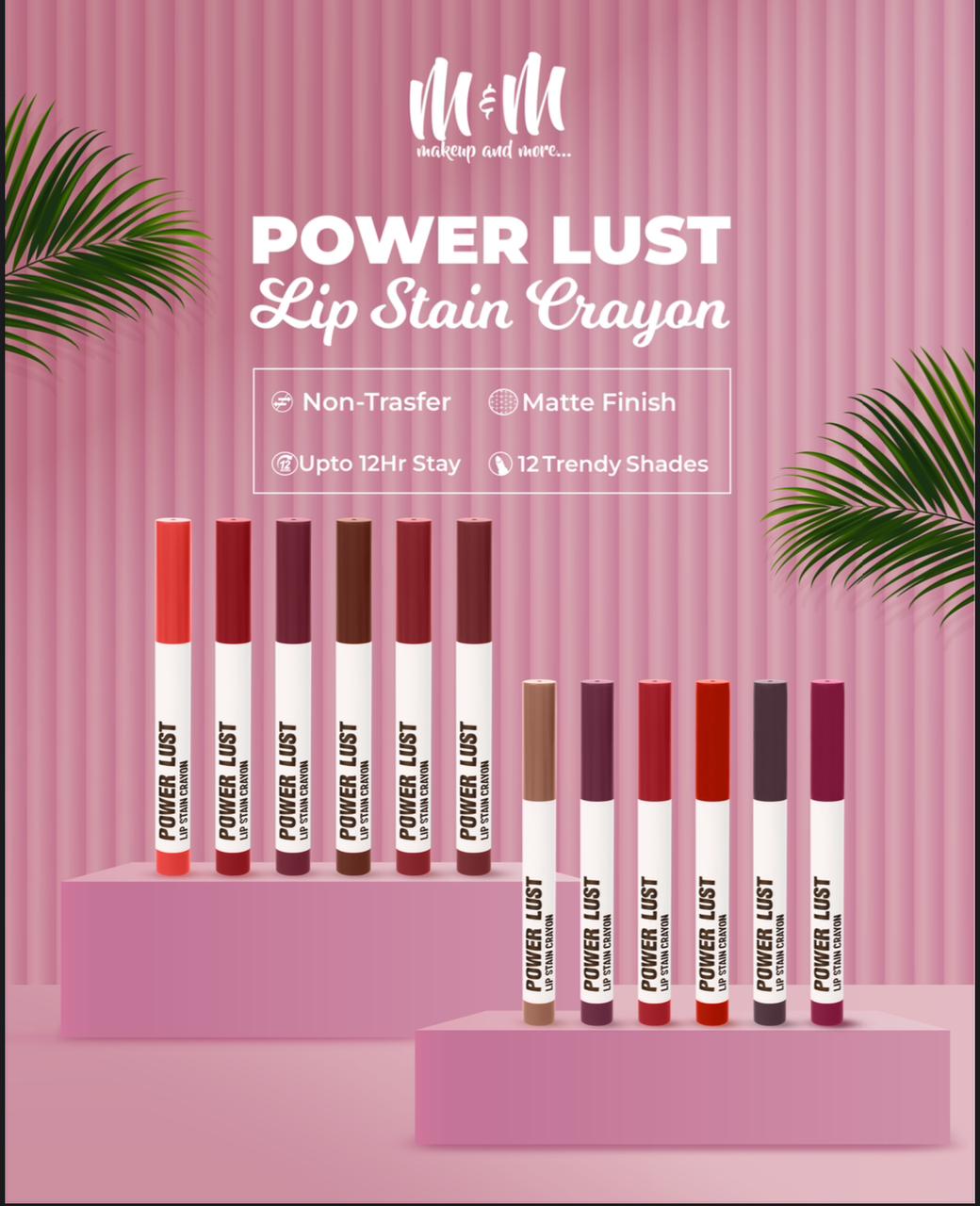 Power Lust Lip Stain Crayon