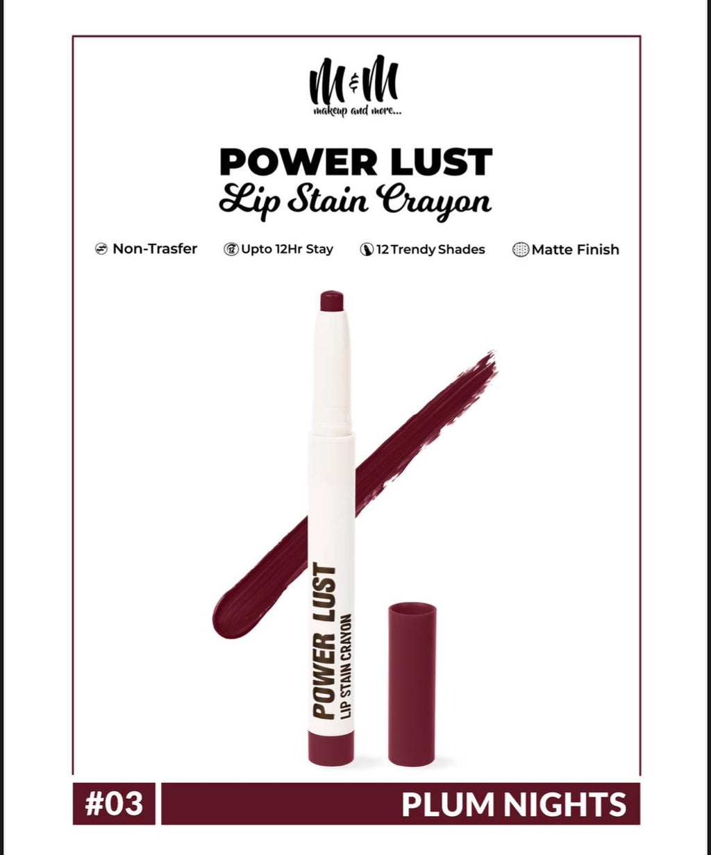 Power Lust Lip Stain Crayon