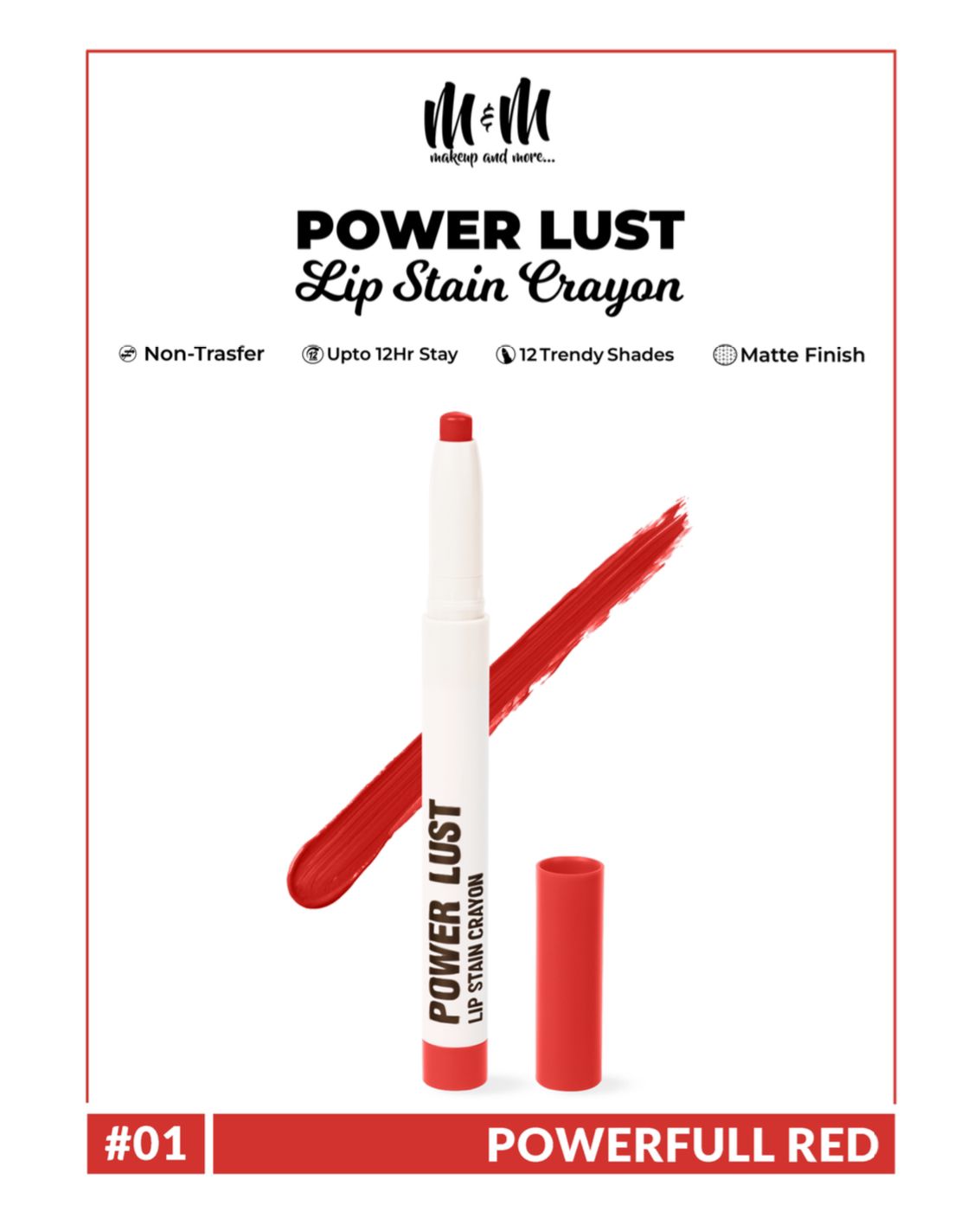 Power Lust Lip Stain Crayon