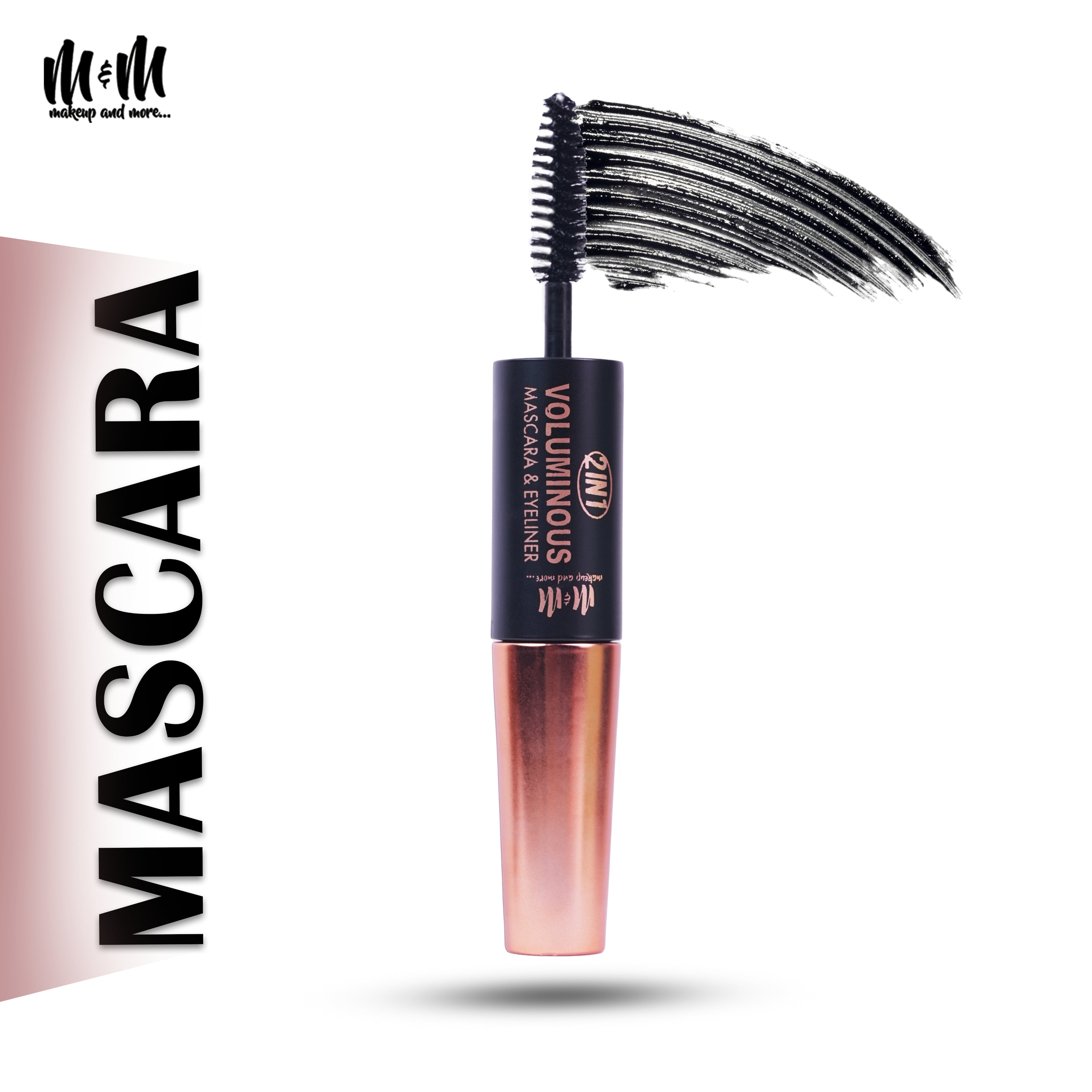 2 in 1 Voluminous Mascara and Eyeliner
